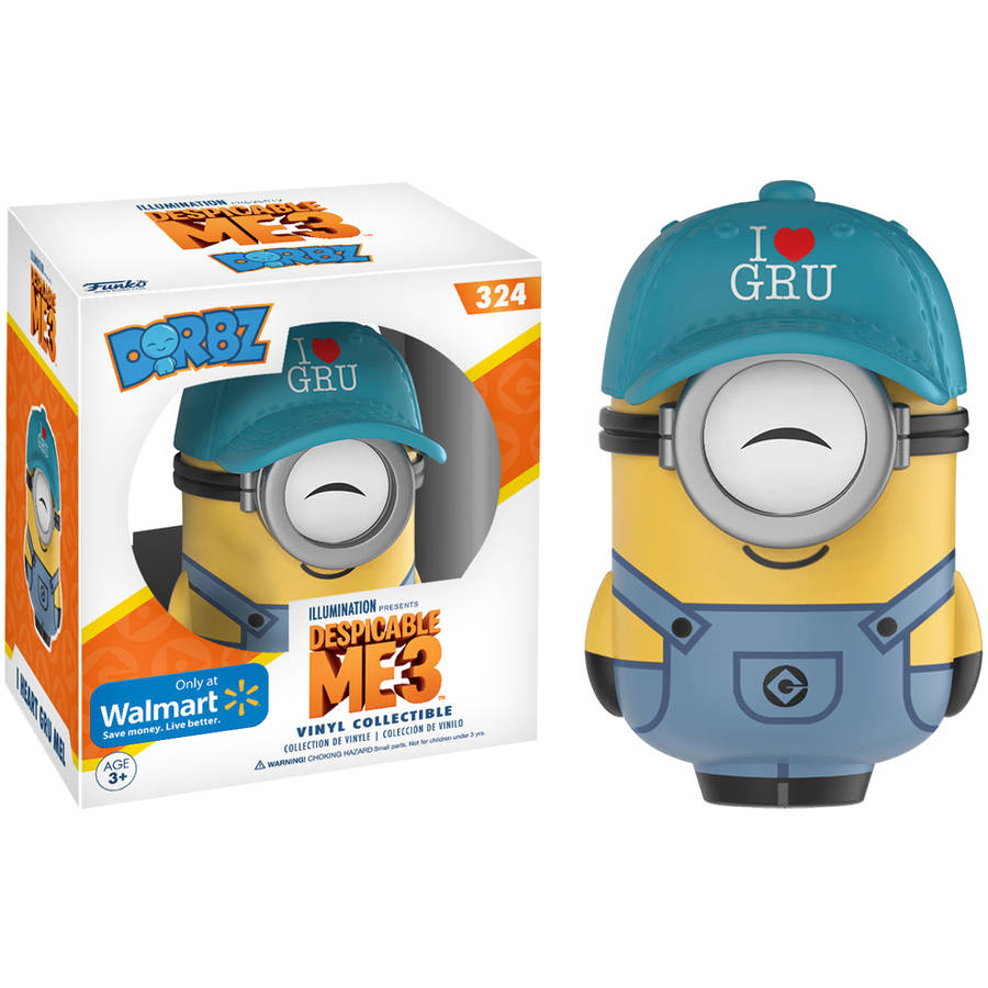 Dorbz: Despicable Me 3, Mel With I Heart Gru Cap - #324 - Funko Dorbz! Walmart Exclusive