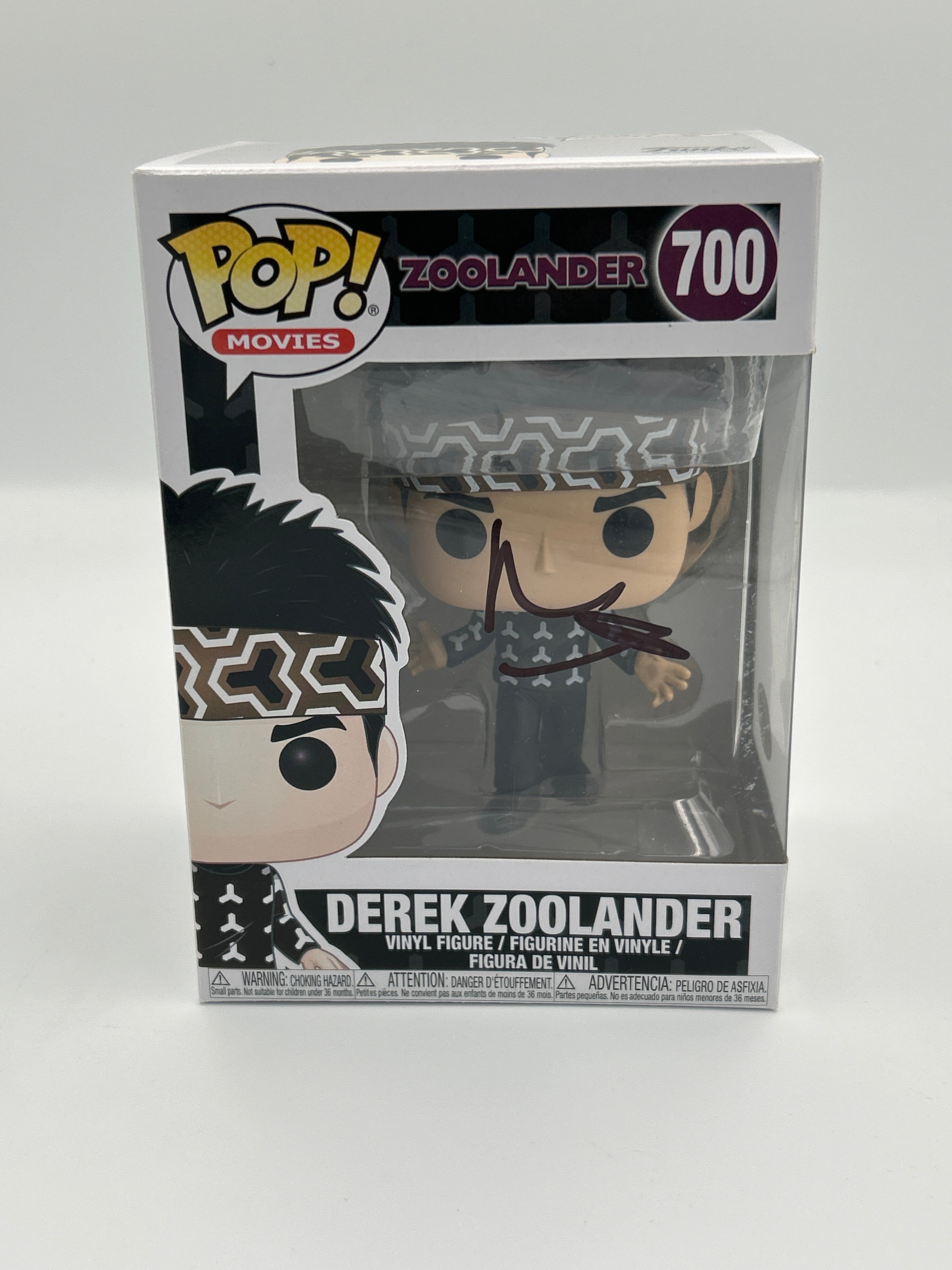 Derek Zoolander - #700 - Funko Pop! - Movies - Zoolander - Signed By Ben Stiller - Certified Pop