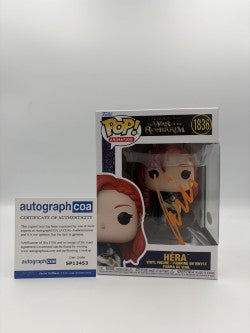 Hera - #1836 - LOTR The War Of The Rohirrim - Funko Pop - Signed By Gaia Wise - Certified Autographcoa