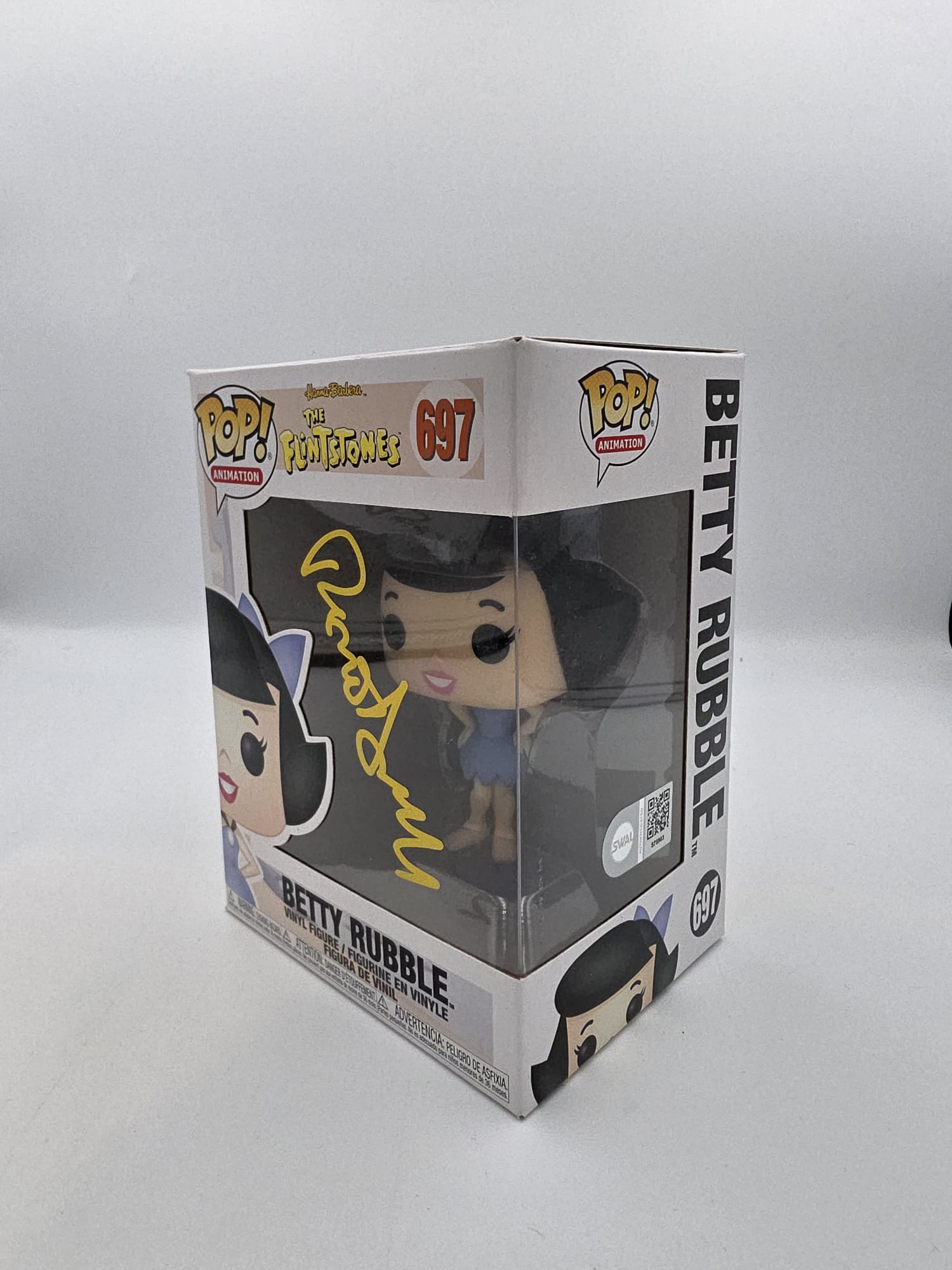 Betty Rubble - #697 - Funko Pop! - Animation - The Flintstones - Signed By Rosie O'Donnel