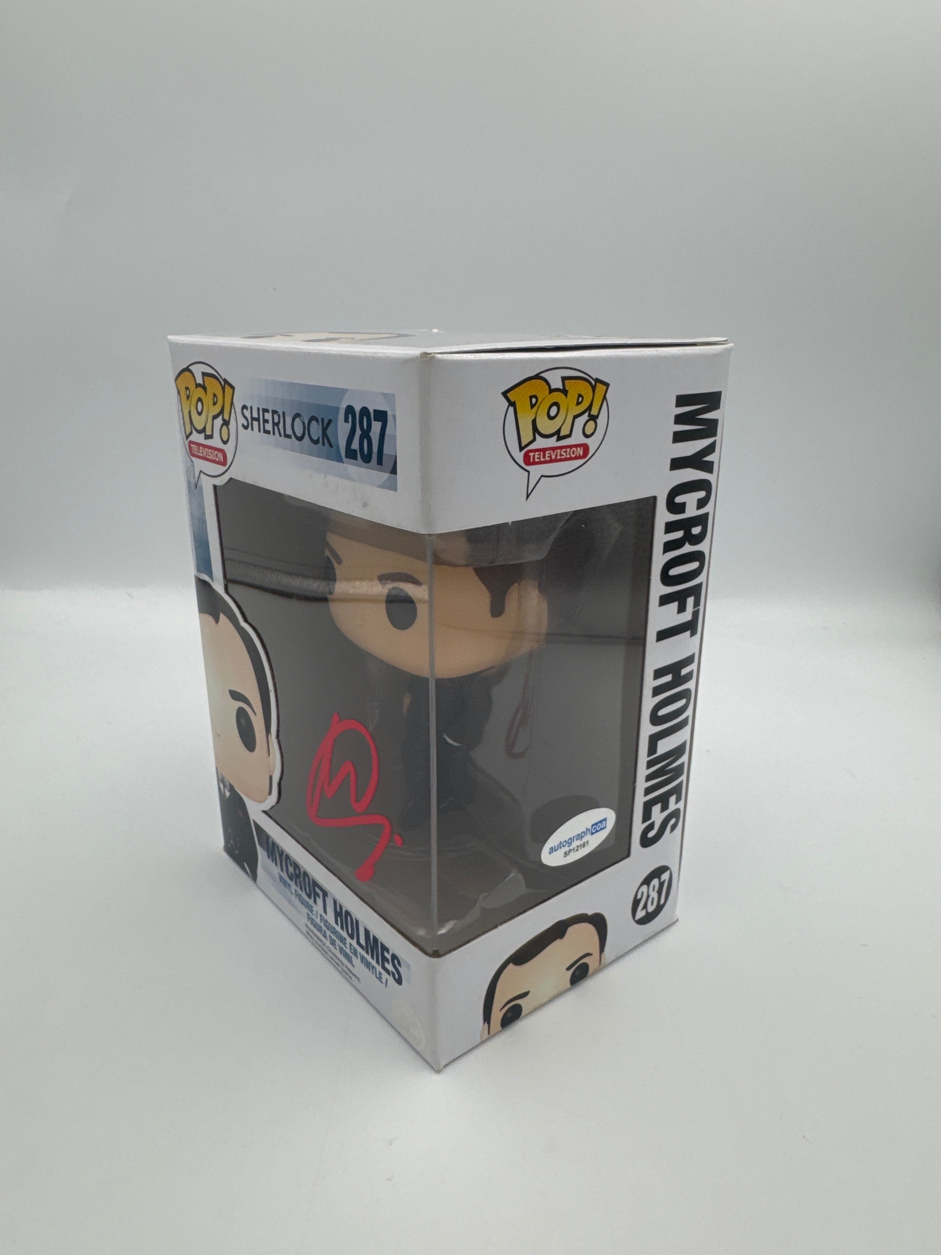 Mycroft Holmes- #287 - Funko Pop! - Television - Sherlock - Signed By Mark Gatiss - Certified Pop