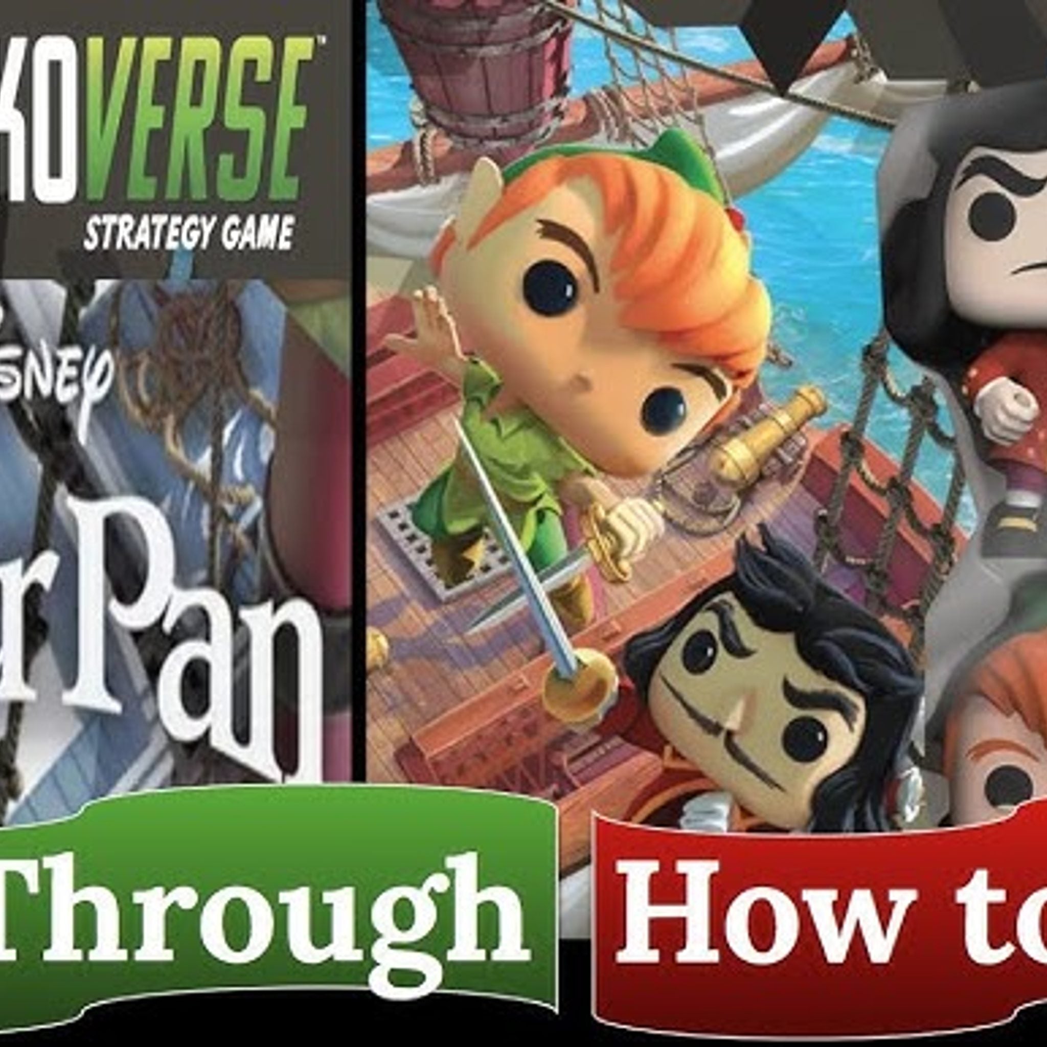 Funkoverse Strategy Game Peter Pan Board Game - Funkoverse!
