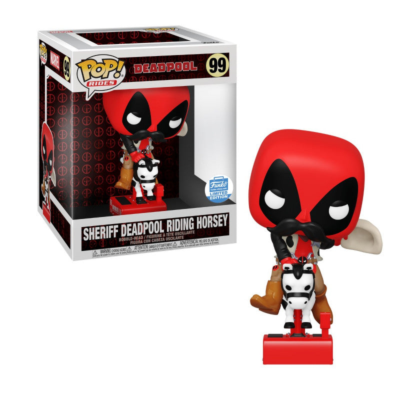 Sheriff Deadpool Riding Horsey - #99 - Deadpool