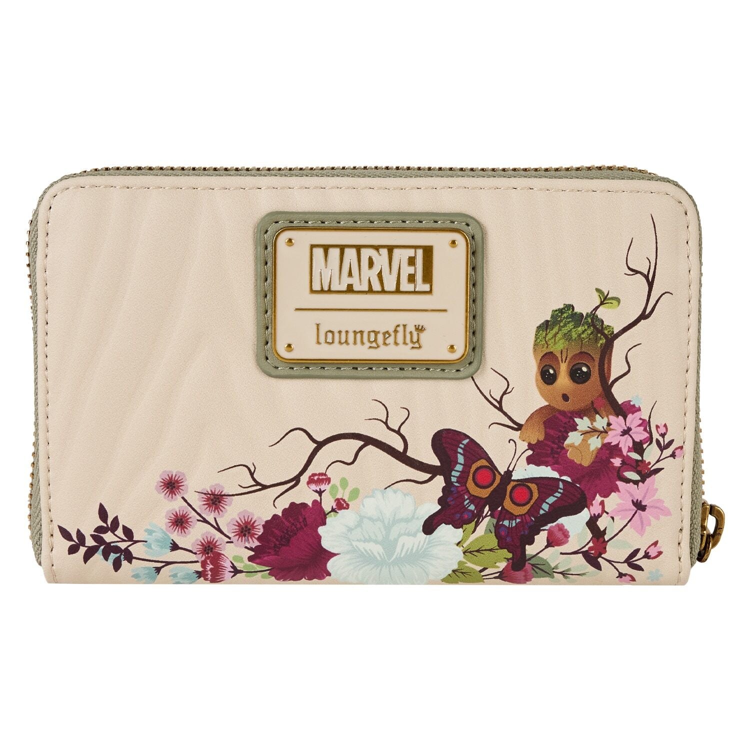 Marvel Guardians of the Galaxy Groot Zip Around Wallet - Loungefly