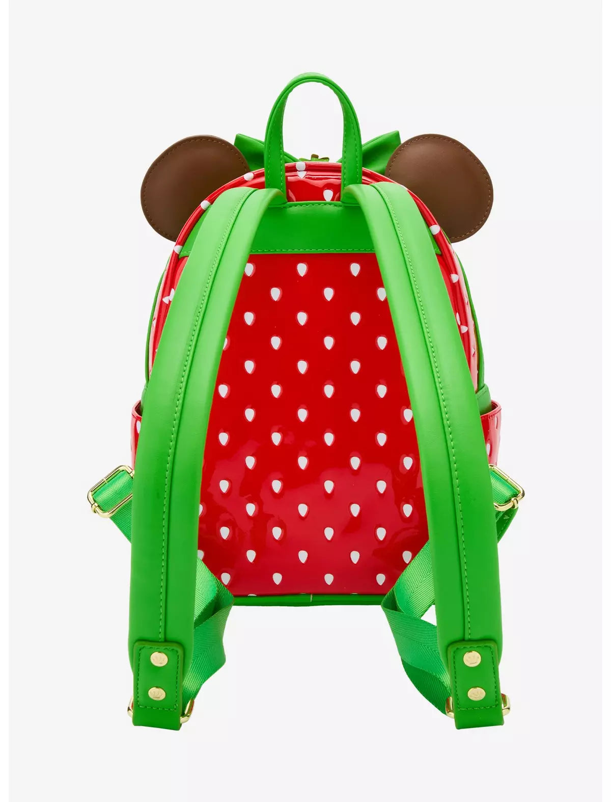 Disney Minnie Mouse Chocolate Dipped Strawberry Ears Scented Mini Backpack - Loungefly