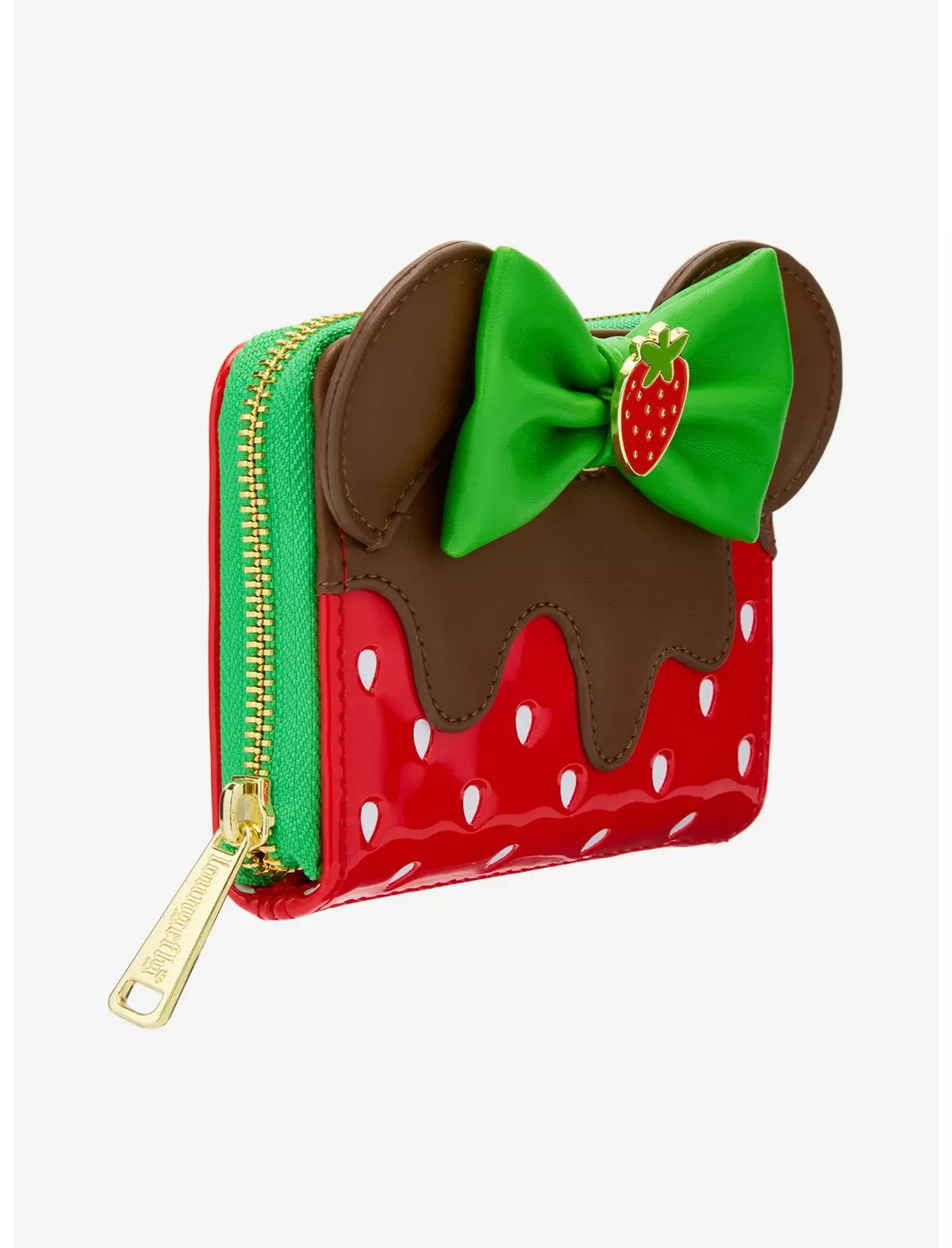 Disney Minnie Mouse Chocolate Dipped Strawberry Ears Scented Wallet - Loungefly