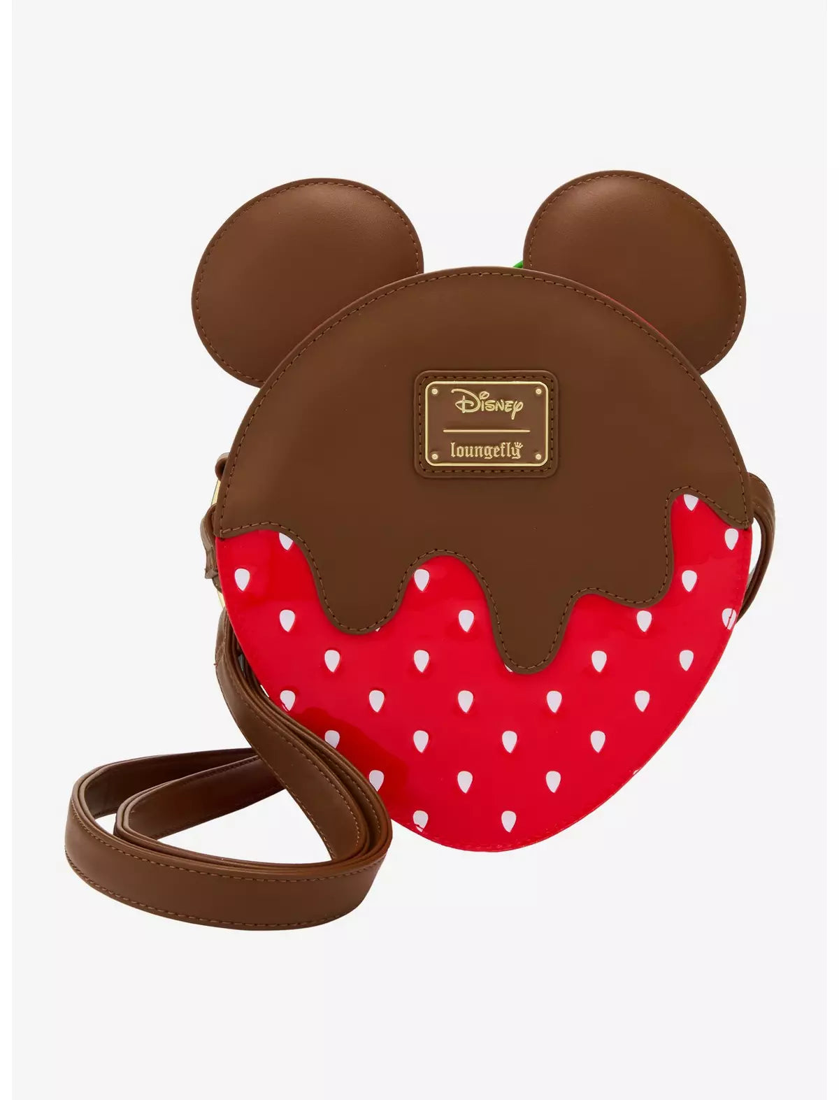 Disney Minnie Mouse Chocolate Dipped Strawberry Ears Scented Crossbody - Loungefly