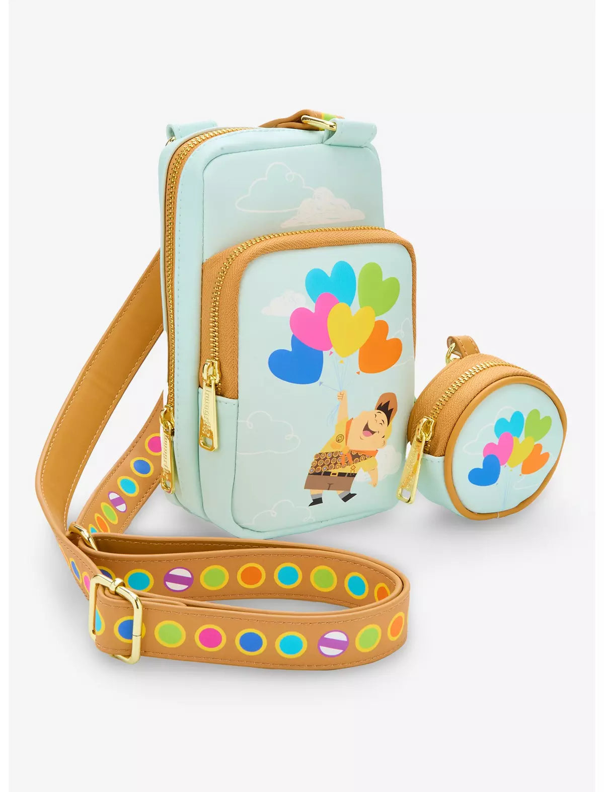 Disney Up Russell Ballons Crossbody and Coinbag set - Loungefly