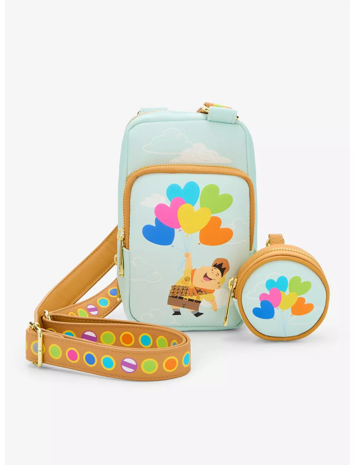 Disney Up Russell Ballons Crossbody and Coinbag set - Loungefly