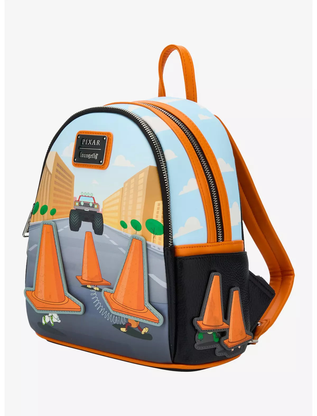Disney Pixar Toy Story 2 Walking Cones Scene Mini Backpack - Loungefly