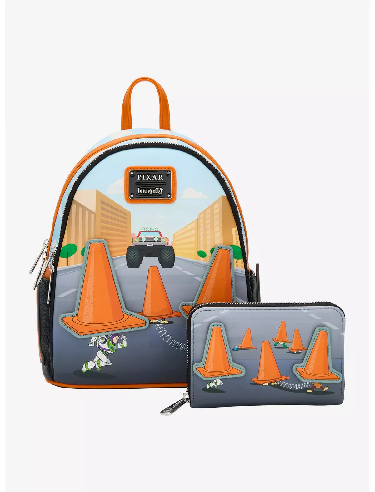 Disney Pixar Toy Story 2 Walking Cones Scene Mini Backpack - Loungefly