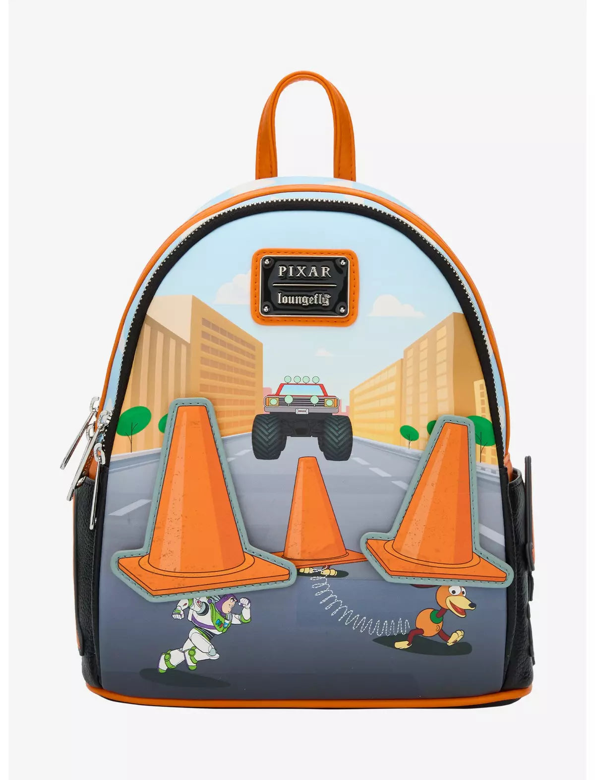 Disney Pixar Toy Story 2 Walking Cones Scene Mini Backpack - Loungefly