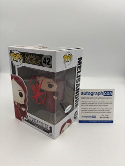 Melisandre - #42 - Funko Pop! - Game Of Thrones - Signed By Carice Van Houten - Certified by Autographcoa