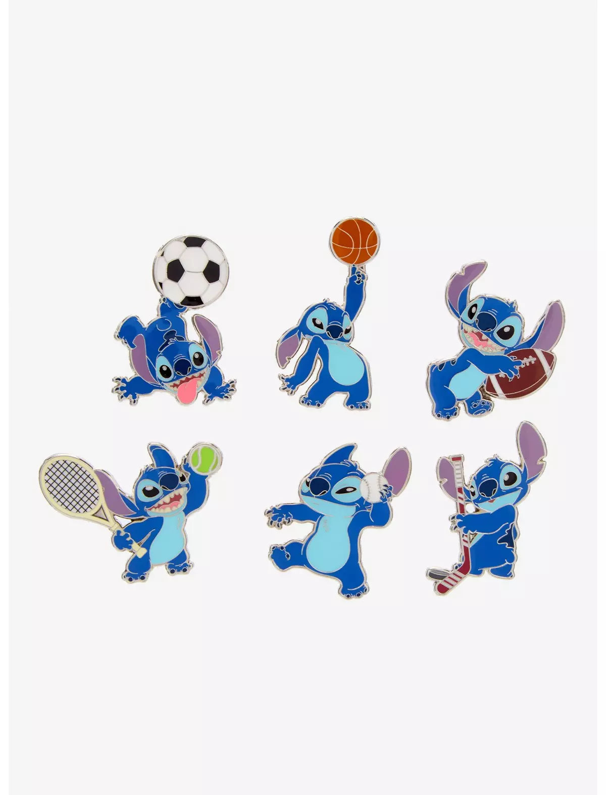 Stitch Sports Poses Mystery Pin - Loungefly - Pin