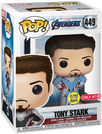 Iron Man Tony Stark - #449 - Funko POP! Avengers End Game GITD - Target Exclusive