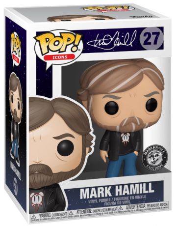 Funko Pop! Mark Hamill Black Lavabear Tee D-Con Exclusive #27