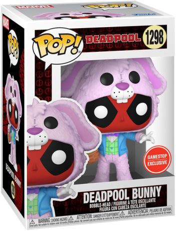 Deadpool bunny #1298 - Funko POP! Marvel gamestop exclusive