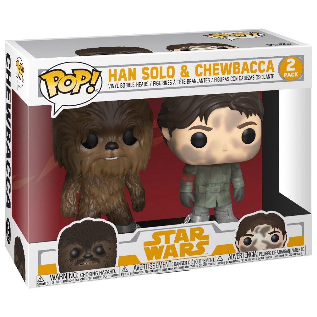 Han Solo and Chewbacca 2 Pack - Funko Pop