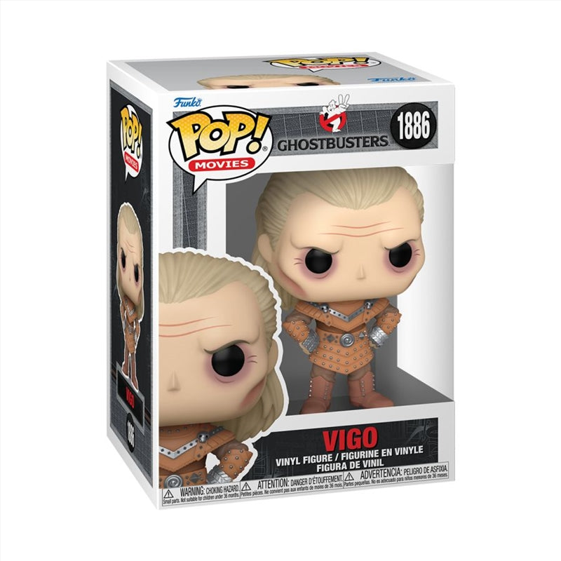 Funko POP Movies: Ghostbusters II - Vigo Vinyl Figures with Collectible #1886