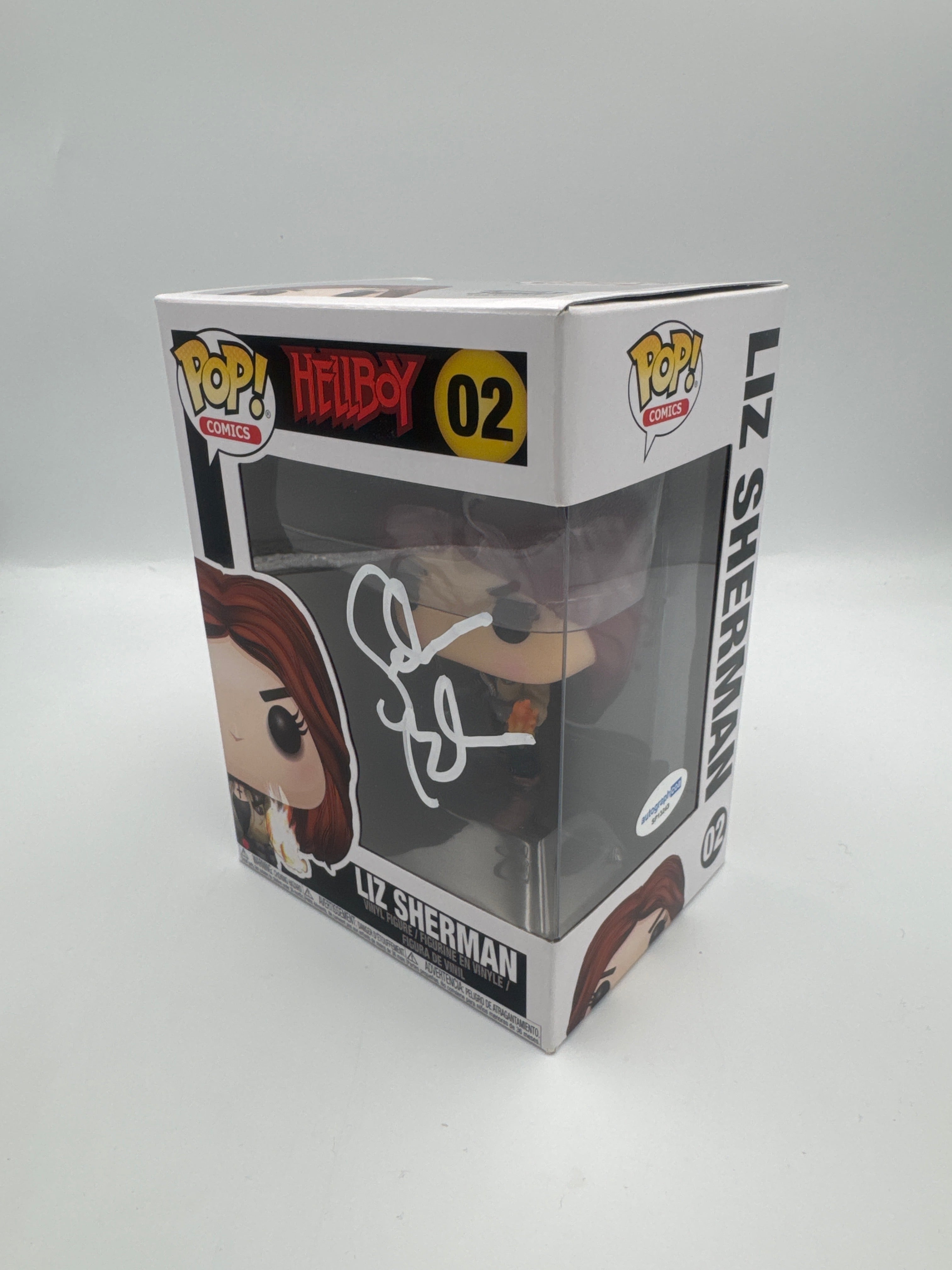 Liz Sherman - #02 - Funko Pop! - Comics - Hellboy - Signed By Selma Blair - Certified By Autographcoa