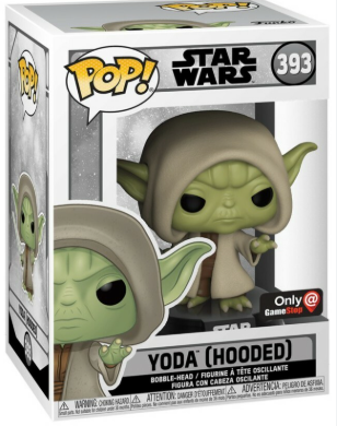 Yoda (Hooded) - #393 - Funko Pop! - Star Wars - Gamestop Exclusive