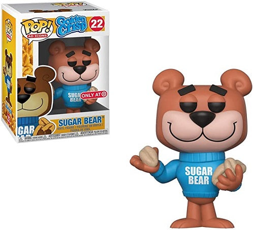 Sugar Bear - #22 - Funko Pop! Ad Icons Golden Crisp Cereal - Target Exclusive