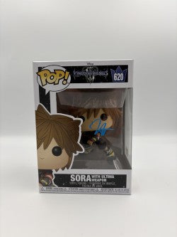 Sora with Ultima Weapon - #620 - Funko Pop! - Disney - Kingdom Hearts - Signed By Haley Joel Osment - Certified by PSA