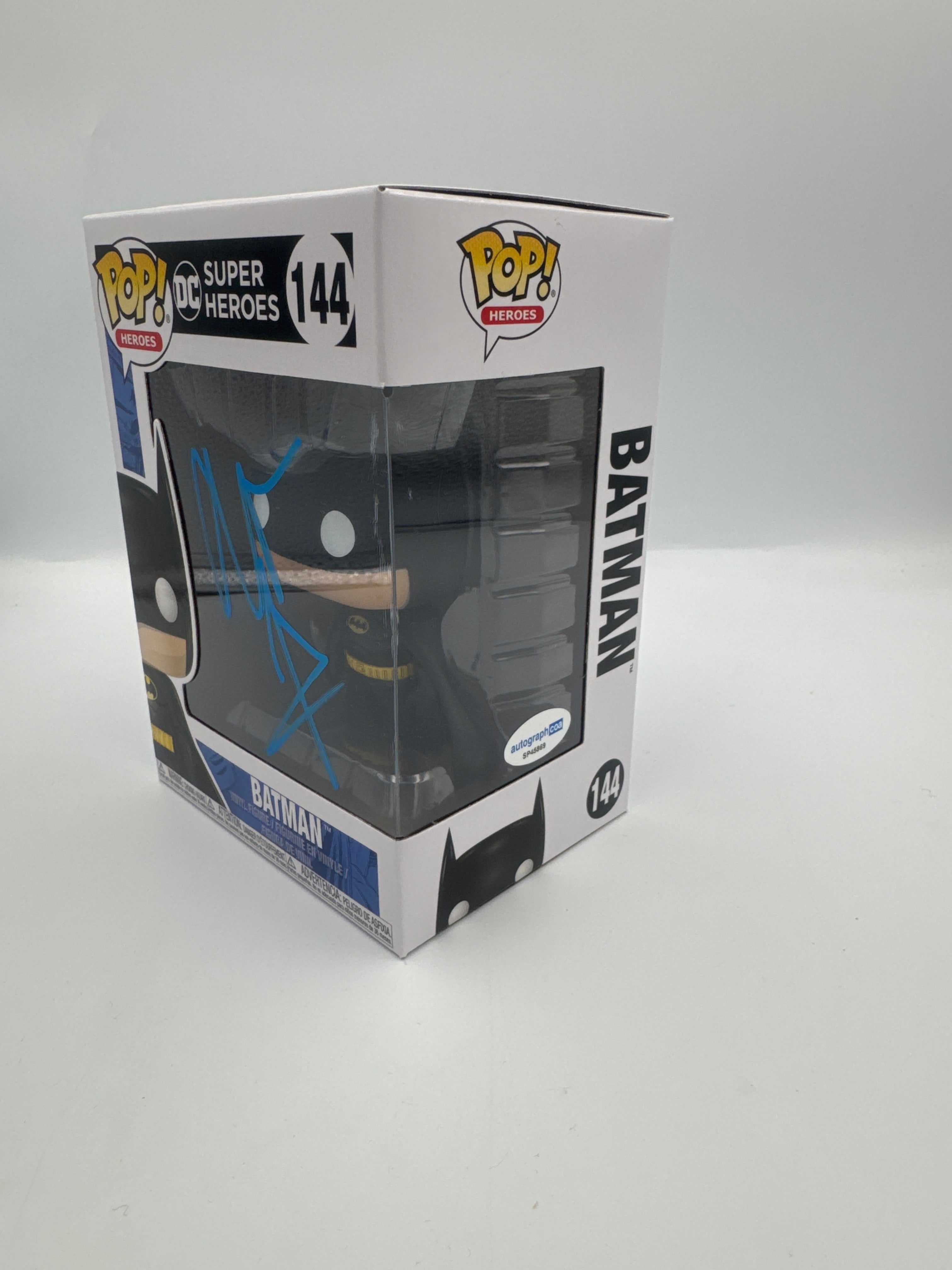 Batman - #144 - Funko Pop! - Heroes - DC Super Heroes - Signed By Christian Bale - Certified By Autographcoa 