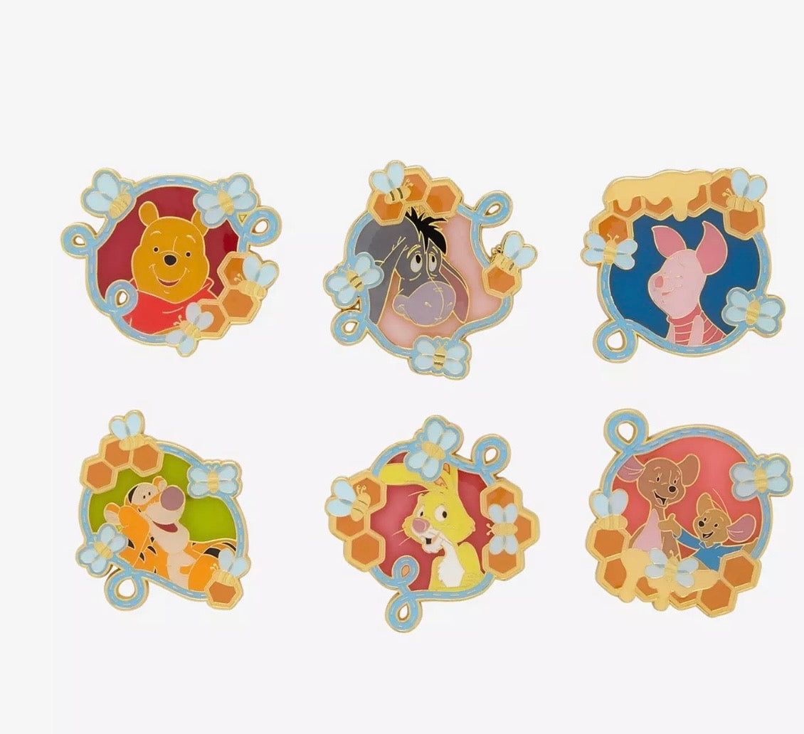 Winnie The Pooh And Friends Honey And Bees Mystery Box Pin - Loungefly - Pins