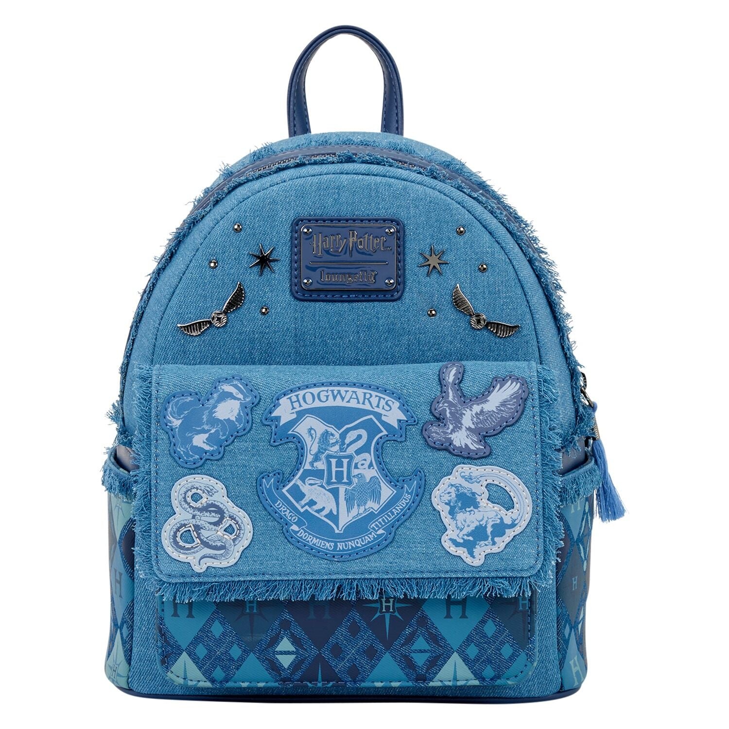 Warner Brothers - Harry Potter Denim Mini Backpack – Loungefly