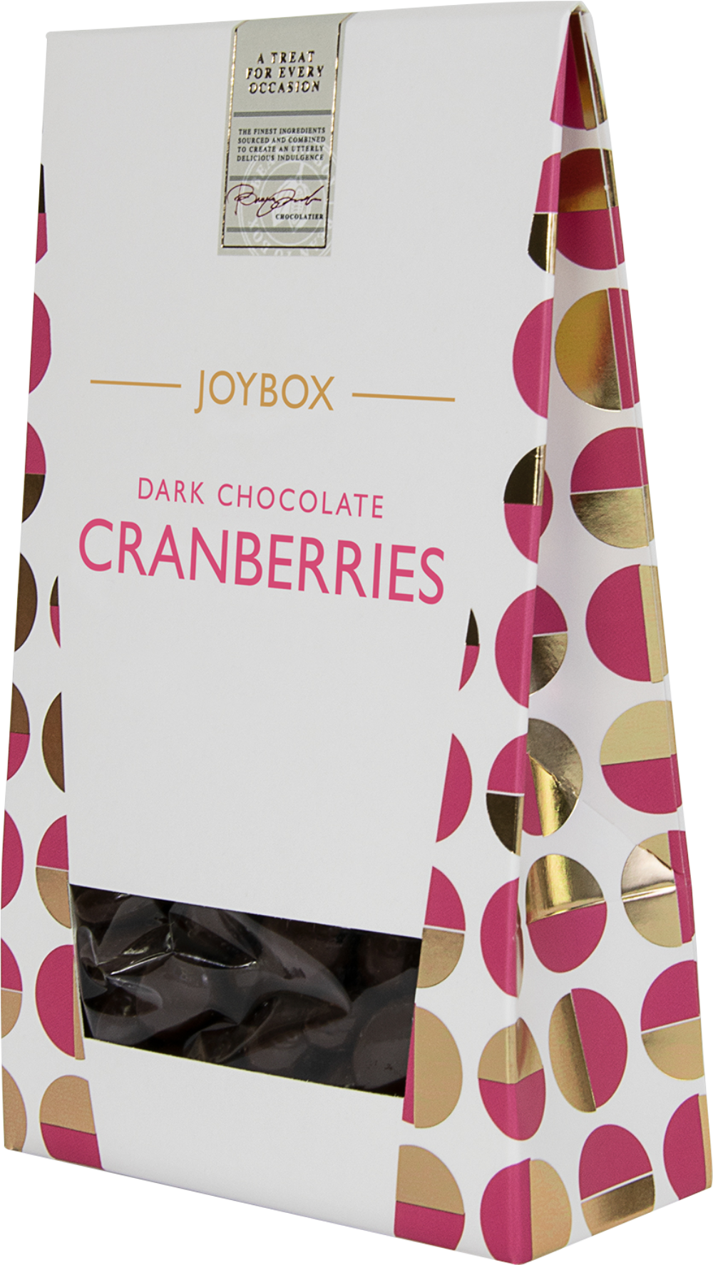 Joybox Dark Chocolate Cranberries