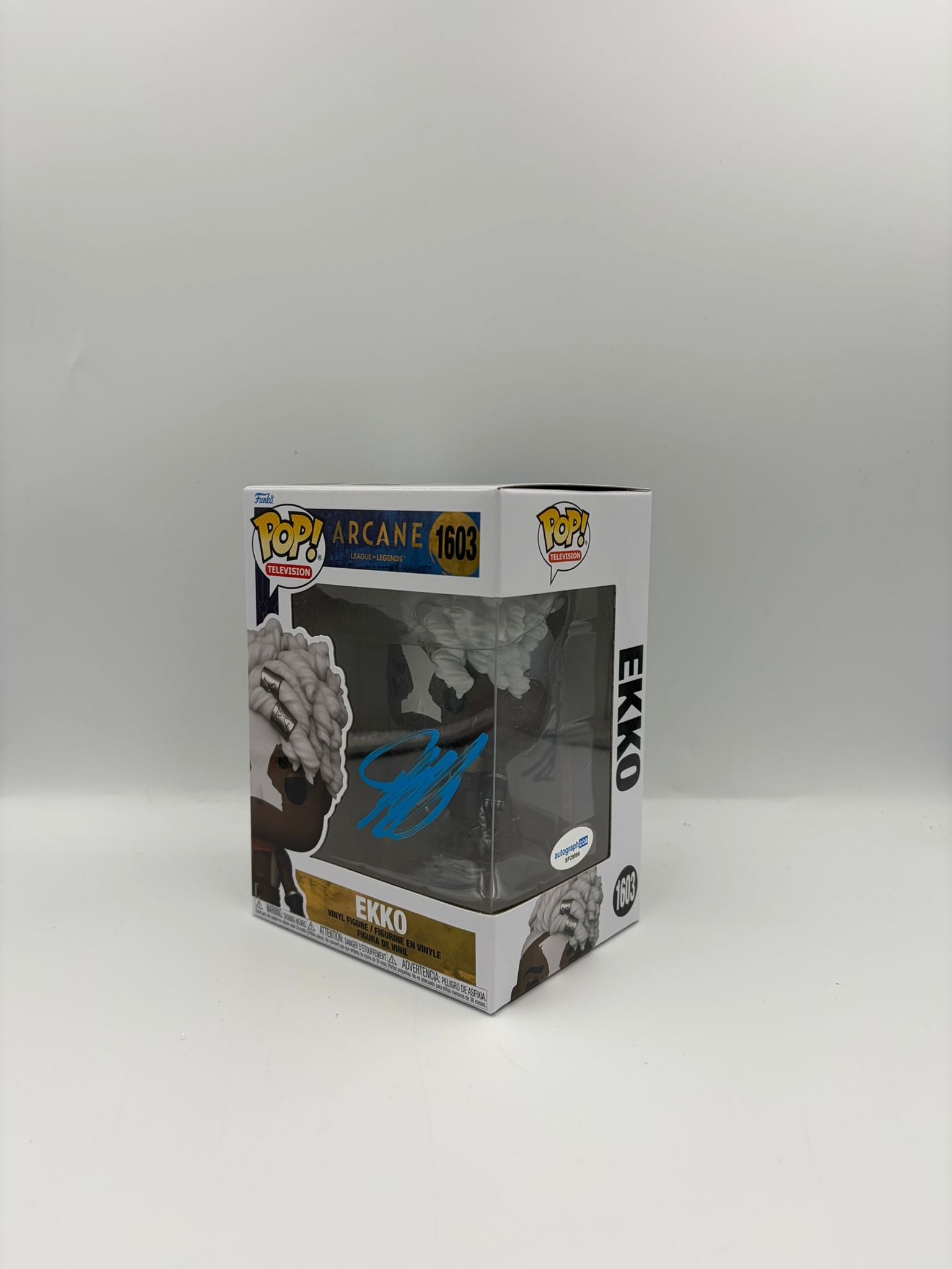 Ekko - #1603 - Arcane - Signed By Reed Shannon - Autographcoa Certified Funko Pop!