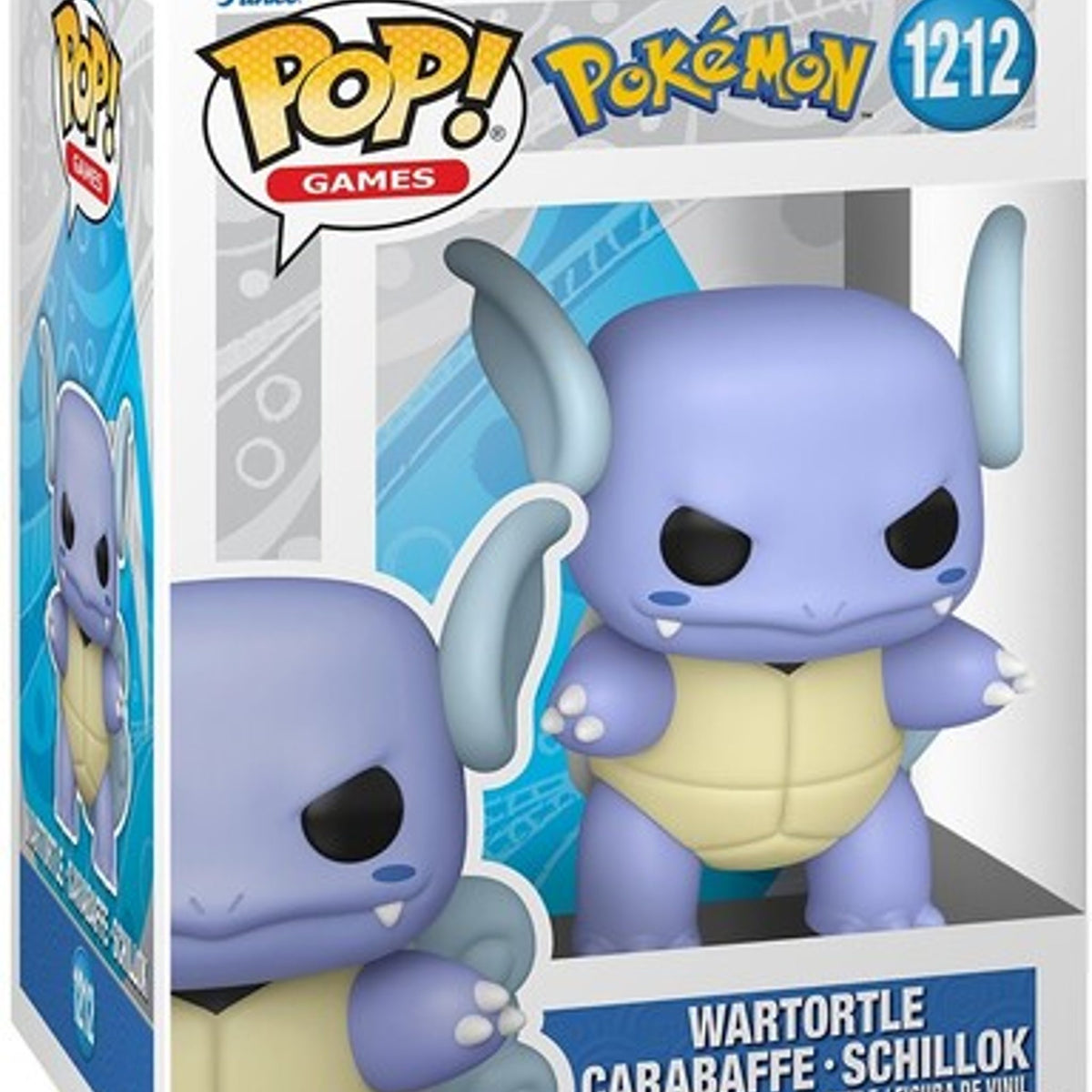 Games: Pokemon Wartortle 3.6-In - #1212 - Funko Pop