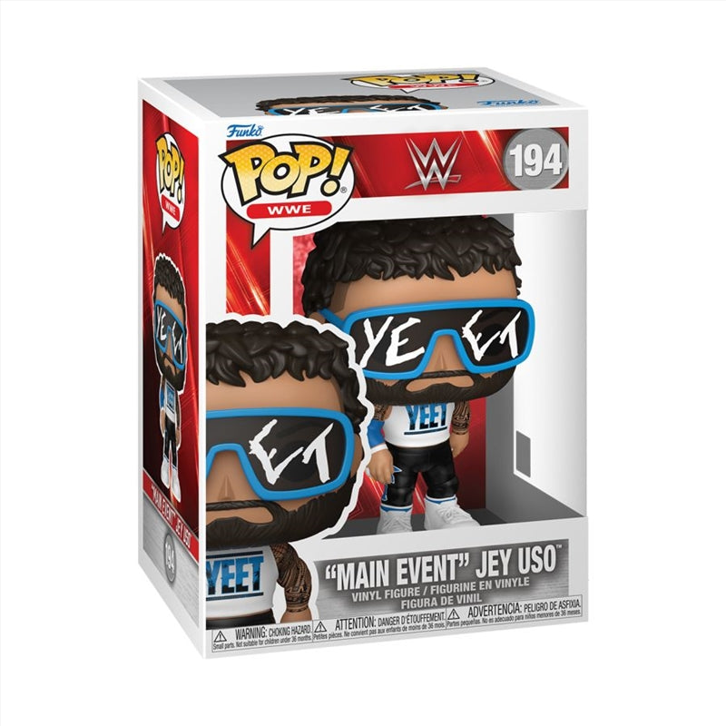 Main Event Jey USO - #194 - Funko Pop! - WWE