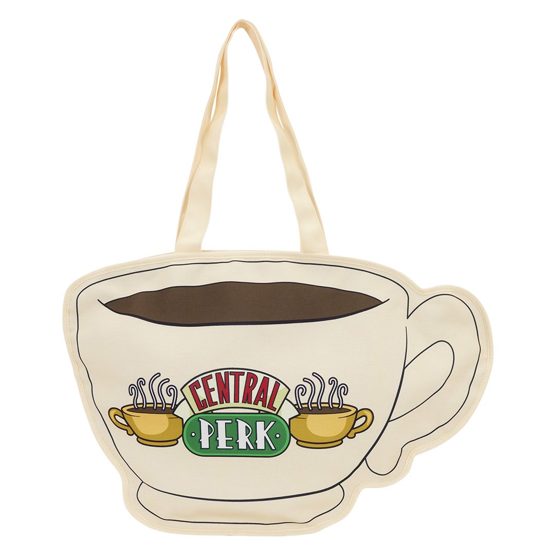 Central Perk Large Canvas Tote Bag - Loungefly
