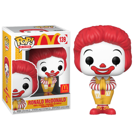 Ad Icons: McDonald's - Ronald McDonald - #139 - Funko POP!