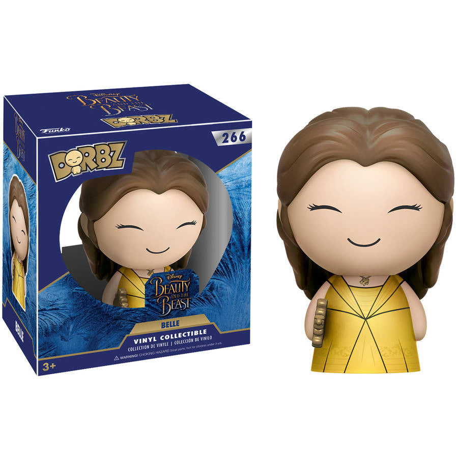 Dorbz: Beauty & The Beast Yellow Gown Belle Toy Figure - Dorbz!