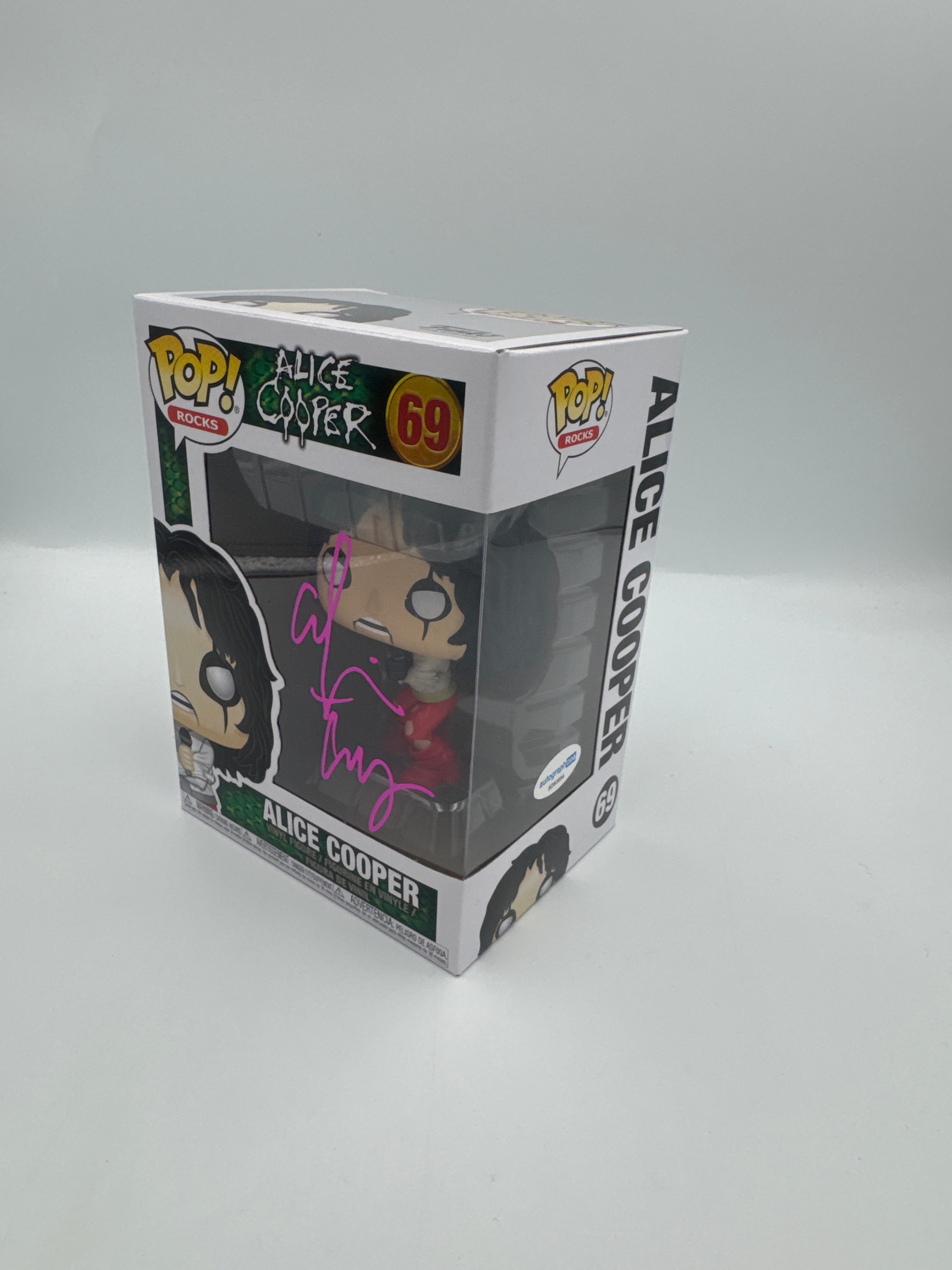 Alice Cooper - #69 - Rocks - Funko - Signed By Alice Cooper