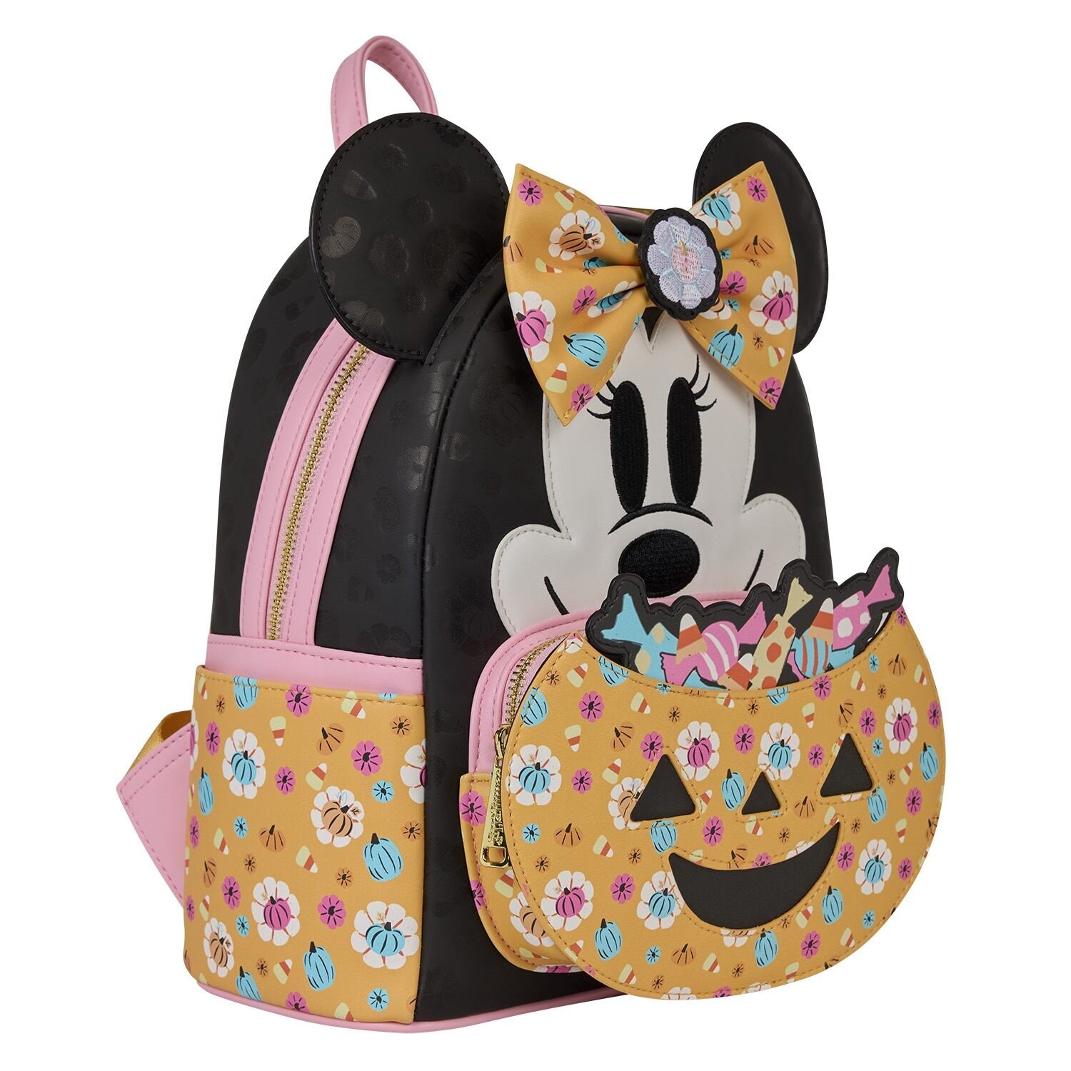 Disney Minnie Mouse Pumpkin Mini Backpack - Loungefly