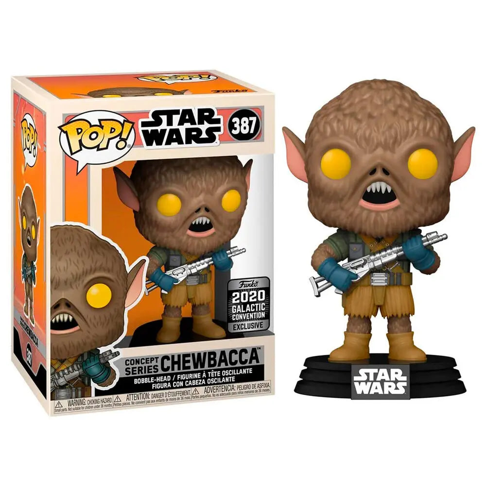 Funko Star Wars Concept Series Chewbacca Exclusive - #387- Funko POP!