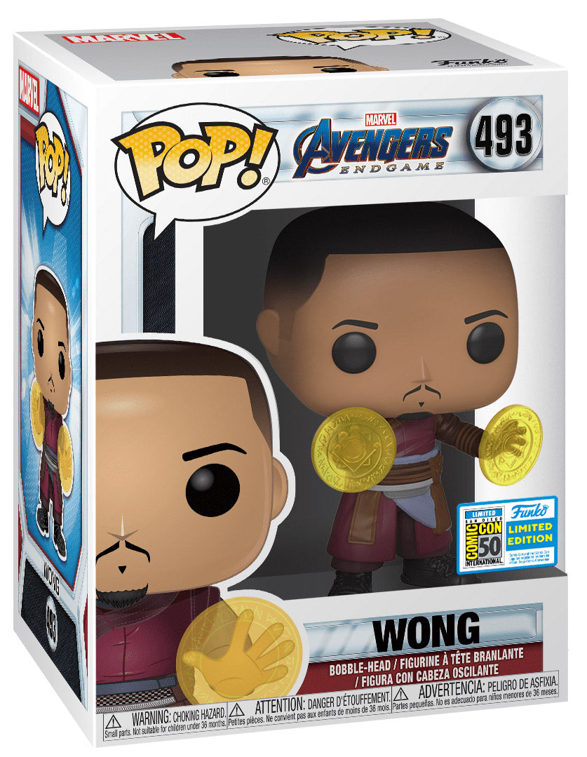 Wong- #493 - Funko Pop! - Marvel - Avengers Endgame - San Diego Comic Con LE
