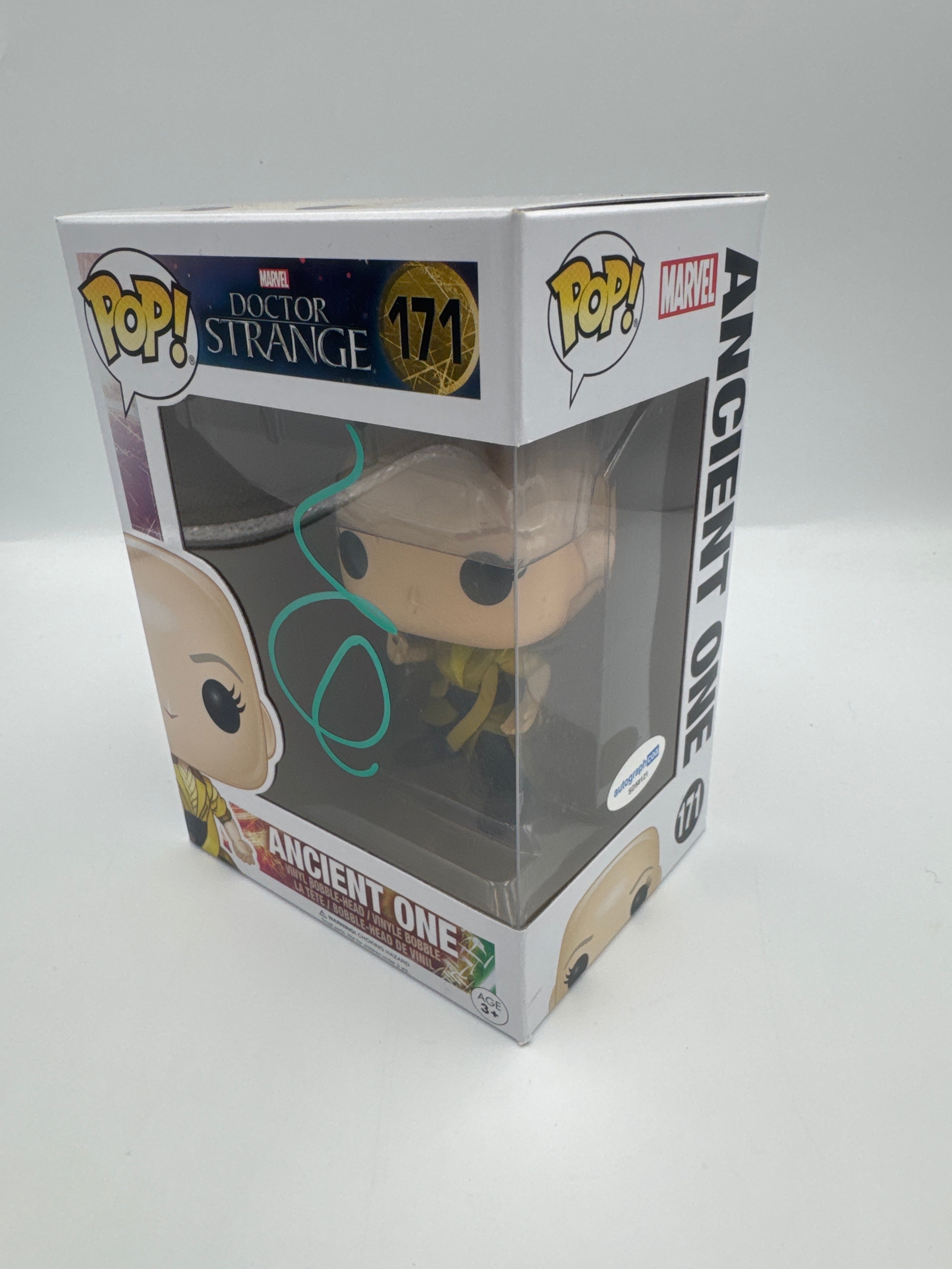 Ancient One - #171 - Funko Pop! - Marvel - Doctor Strange - Signed By Tilda Swinton - Certified By Autographcoa