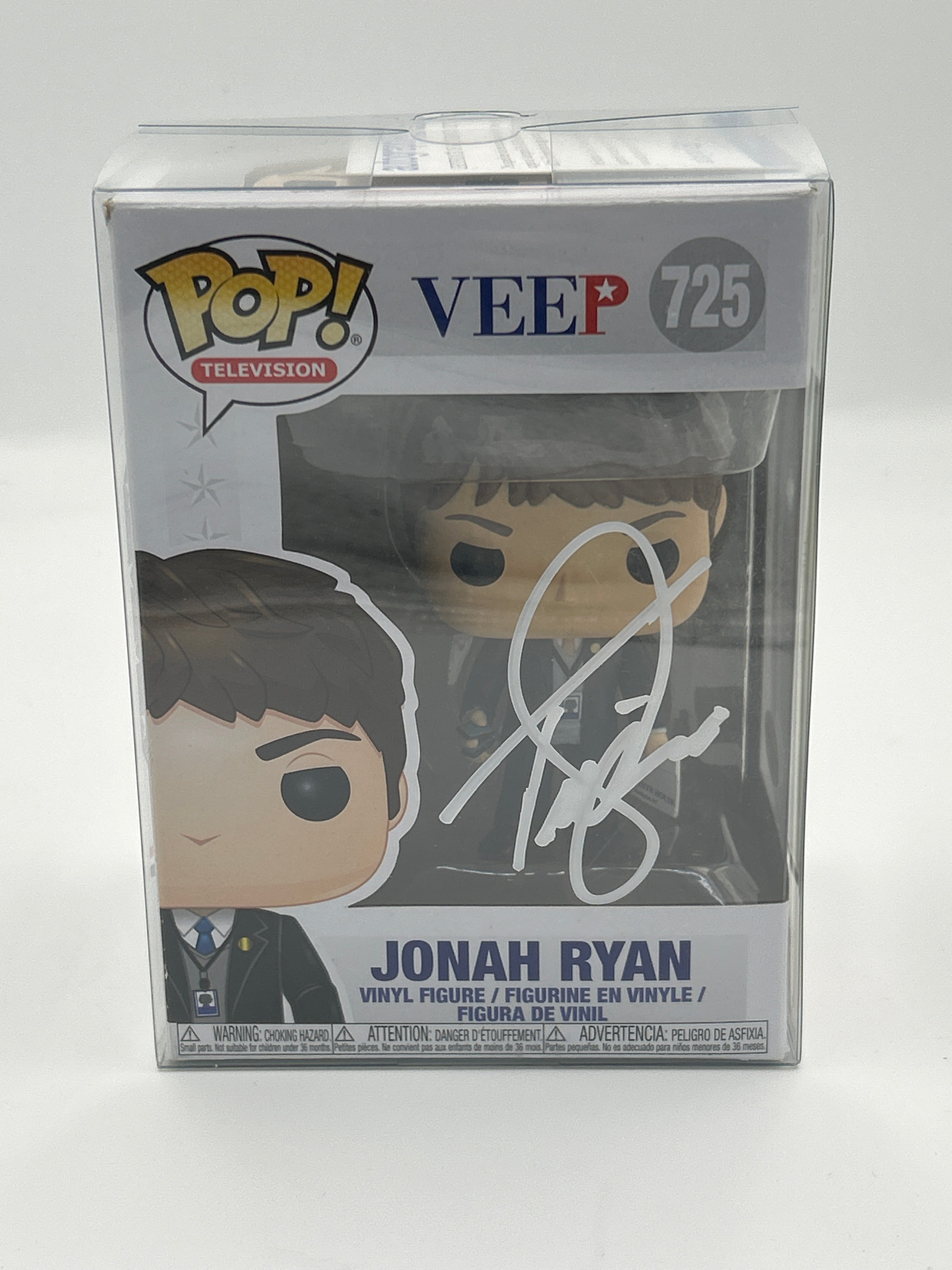 Jonah Ryan - #725 - Funko Pop! - Veep - Television - Signed By Timoty Simons - Certified Pop!