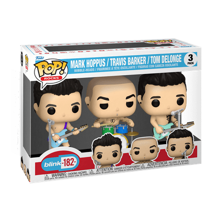 Pop Blink 182 Figurines - 3 pk - Funko POP!