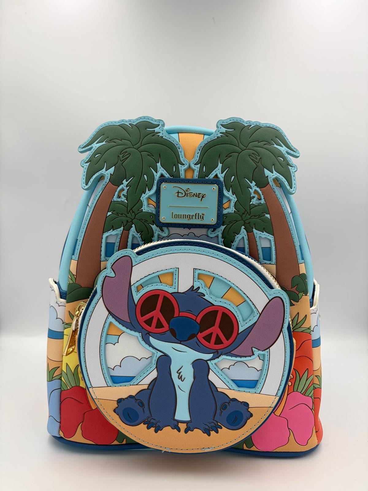 Disney Stitch Groovy Mini Backpack - Loungefly - CMPOP EMEA EXCLUSIVE