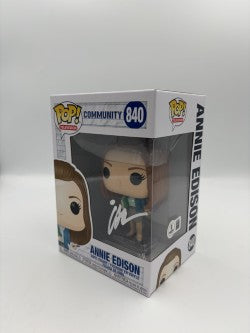 Annie Edison - #840 - Funko Pop! - Television - Community - Signed By Annie Edison - Certified Pop!