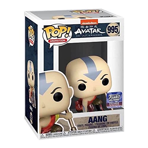 Animation Avatar The Last Airbender Aang - #995 - Funko Pop! Hollywood Exclusive Metallic