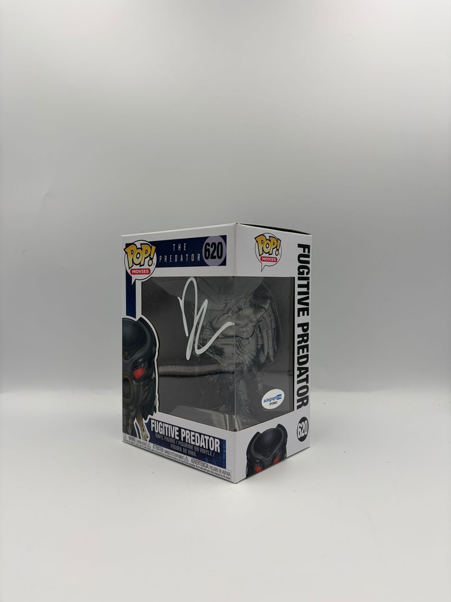 Fugitive Predator - #620 - The Predator - Signed By Dane Dilegro - Autographcoa Certified Funko Pop!
