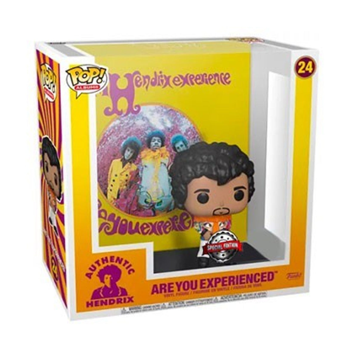 Jimi Hendrix - #24 - Are You Experienced Special Edition Funko Pop!
