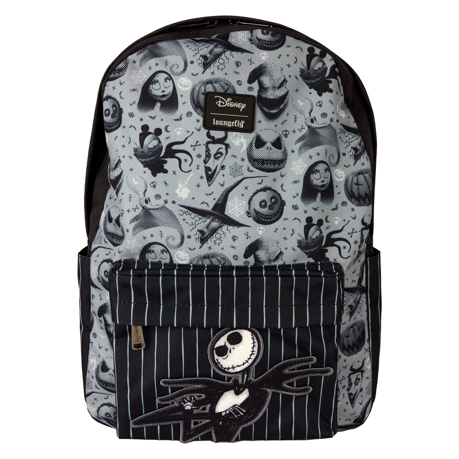 Disney The Nightmare Before Christmas Nylon Full Sized Backpack - Loungefly